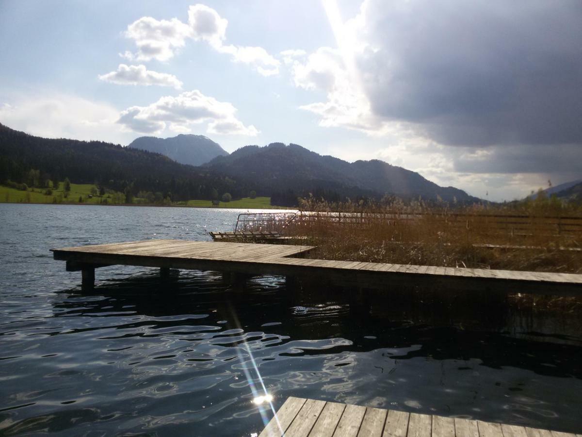 Haus Rohr Hotel Weissensee Buitenkant foto